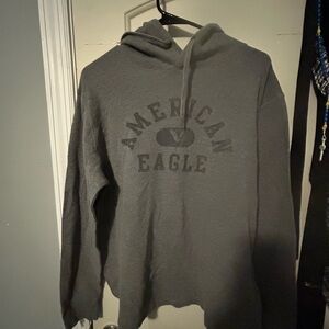 American Eagle Outfitters Charcoal Hoodie